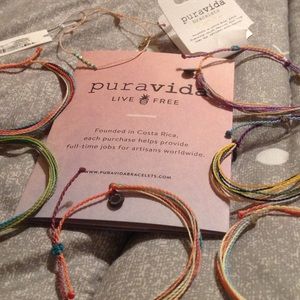 *NEW* Lot of 7 PURA VIDA bracelets!